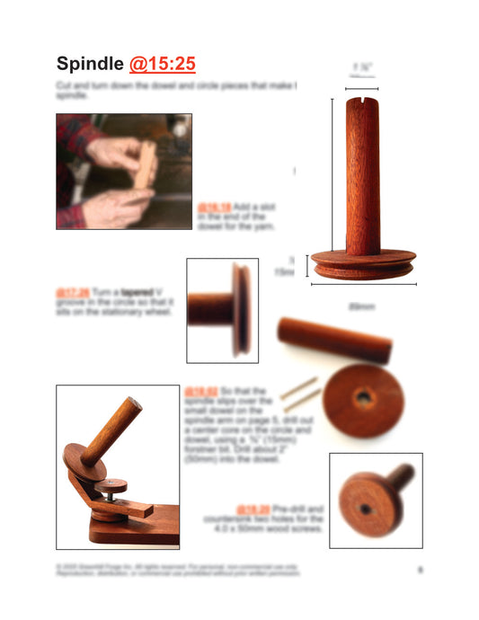 Making the Yarn Winder - PDF Guide