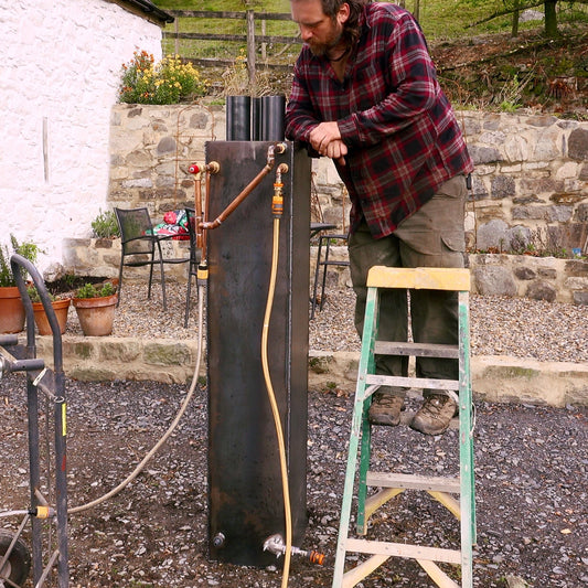 Greenhill Forge Woodstove Shower System