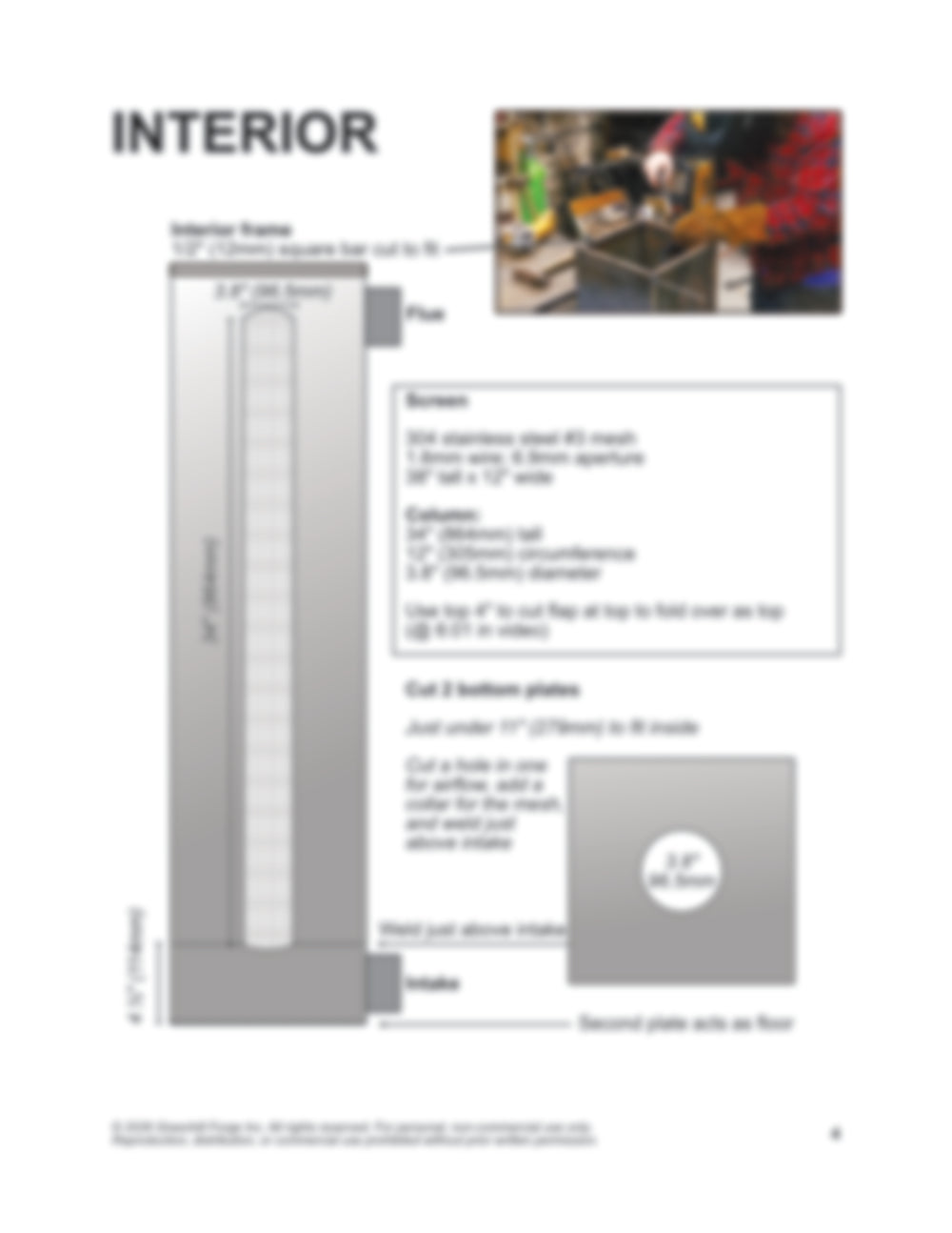 Sawdust Wood Stove - Project Notes