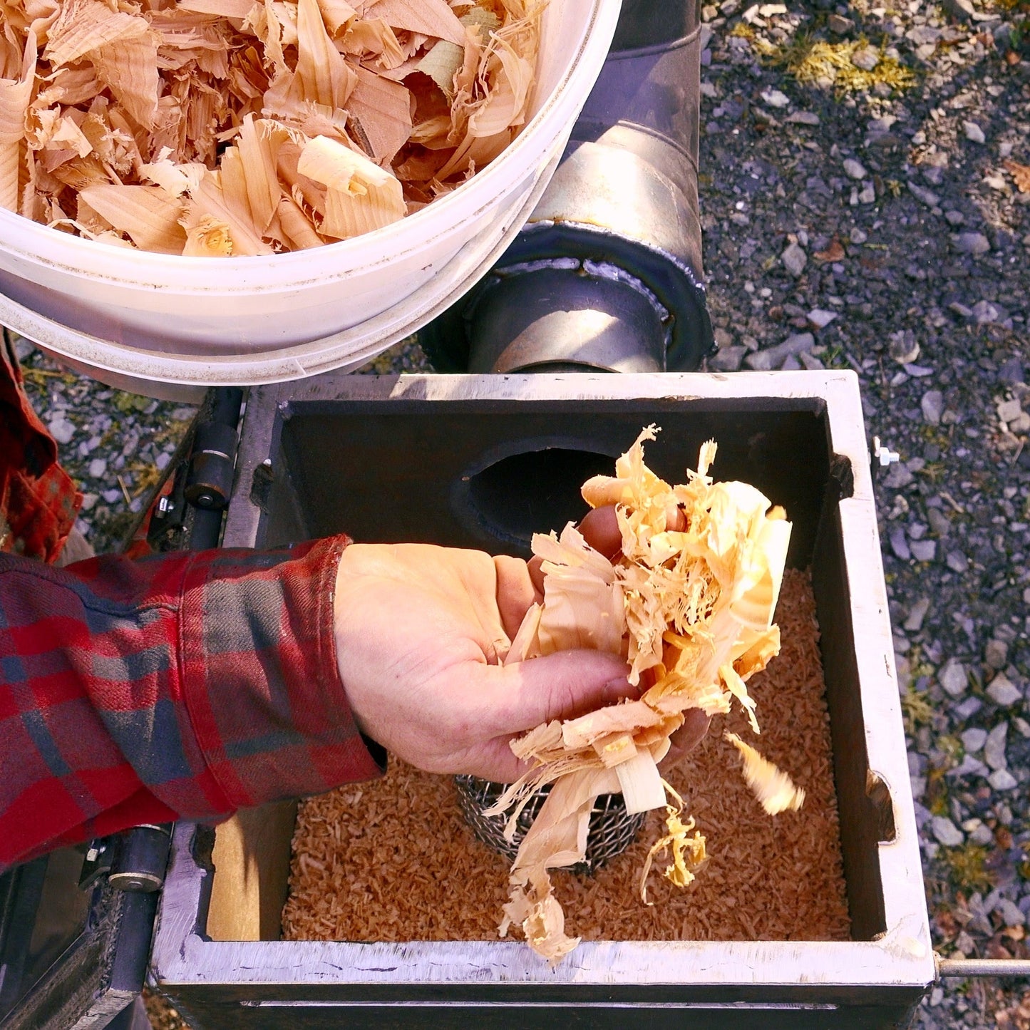 Sawdust Wood Stove - Project Notes