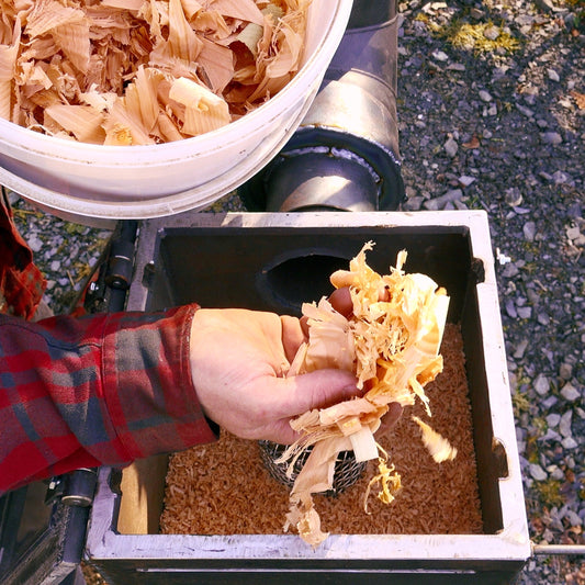 Sawdust Wood Stove - Project Notes