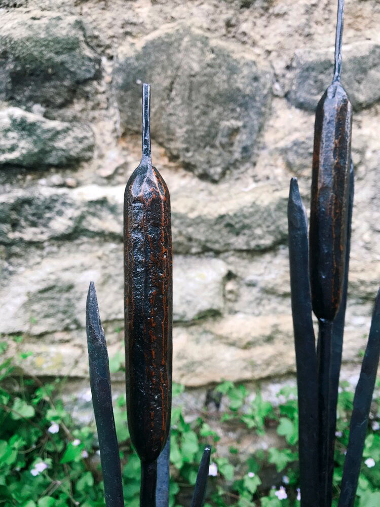 Forged bull rushes