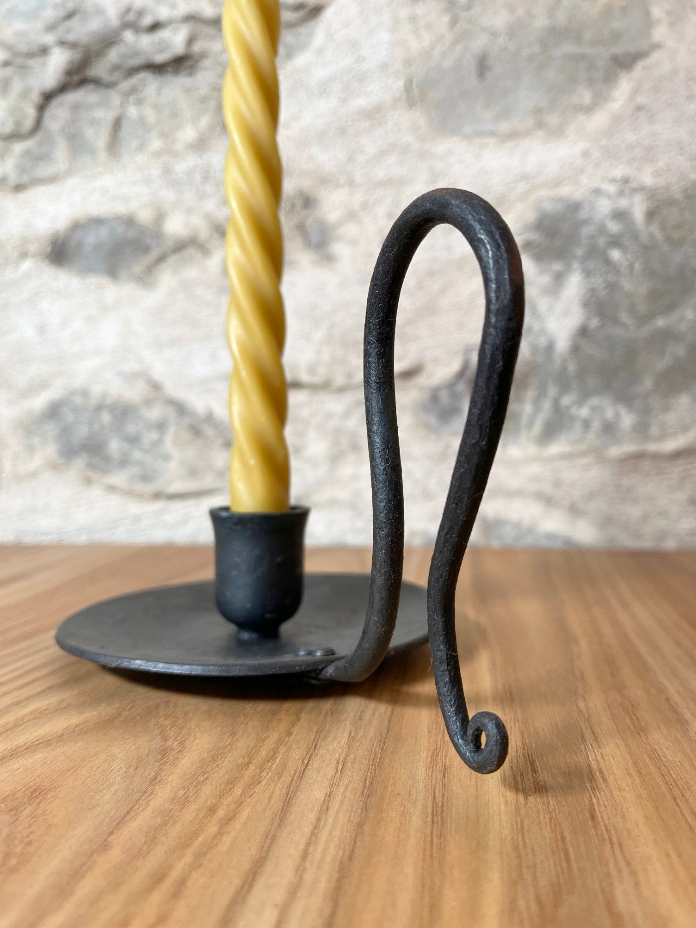 Tapered High Handle Candle Holder