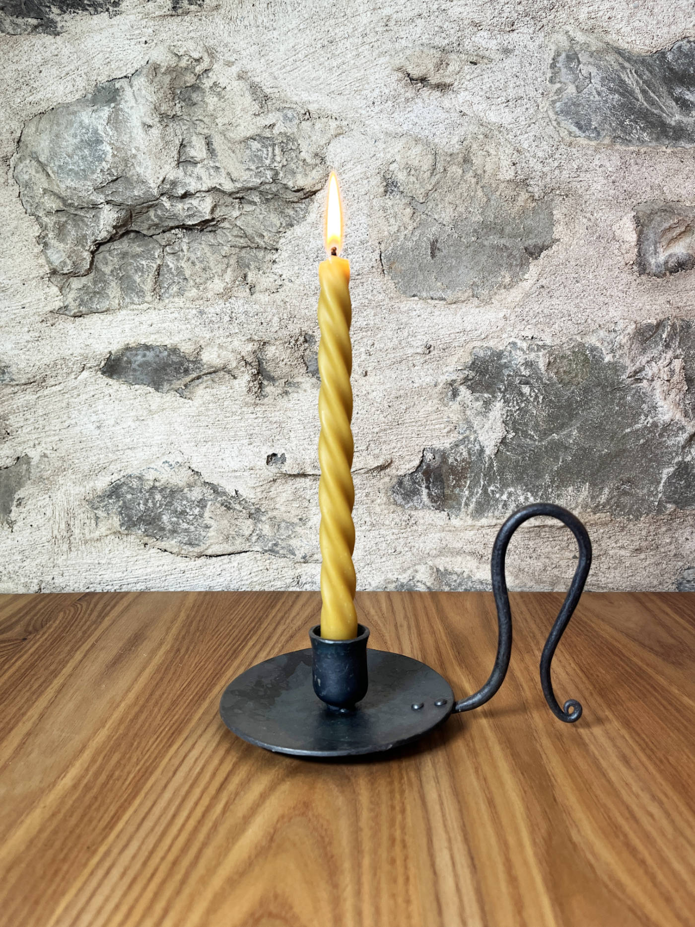 Tapered High Handle Candle Holder