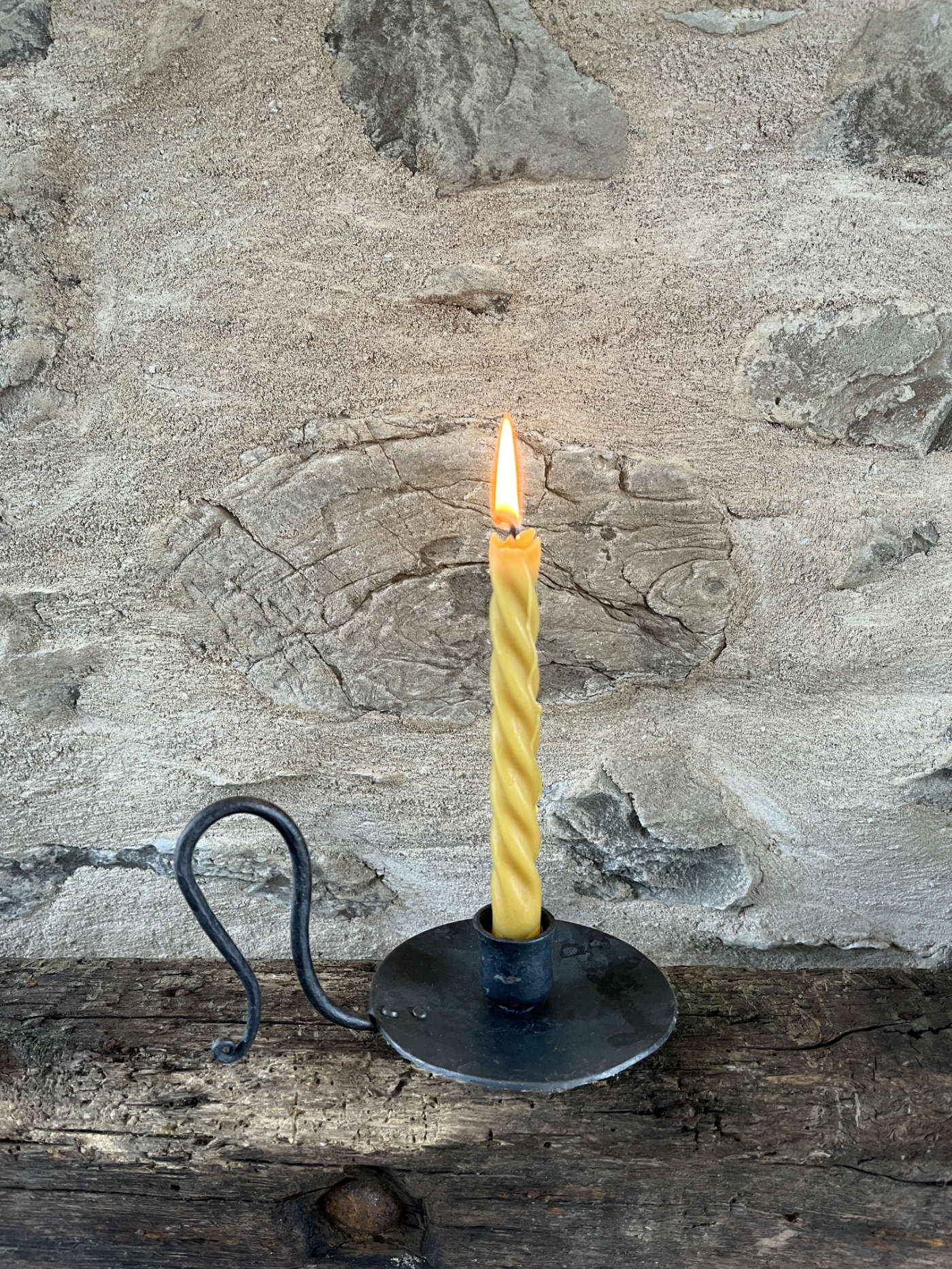Tapered High Handle Candle Holder